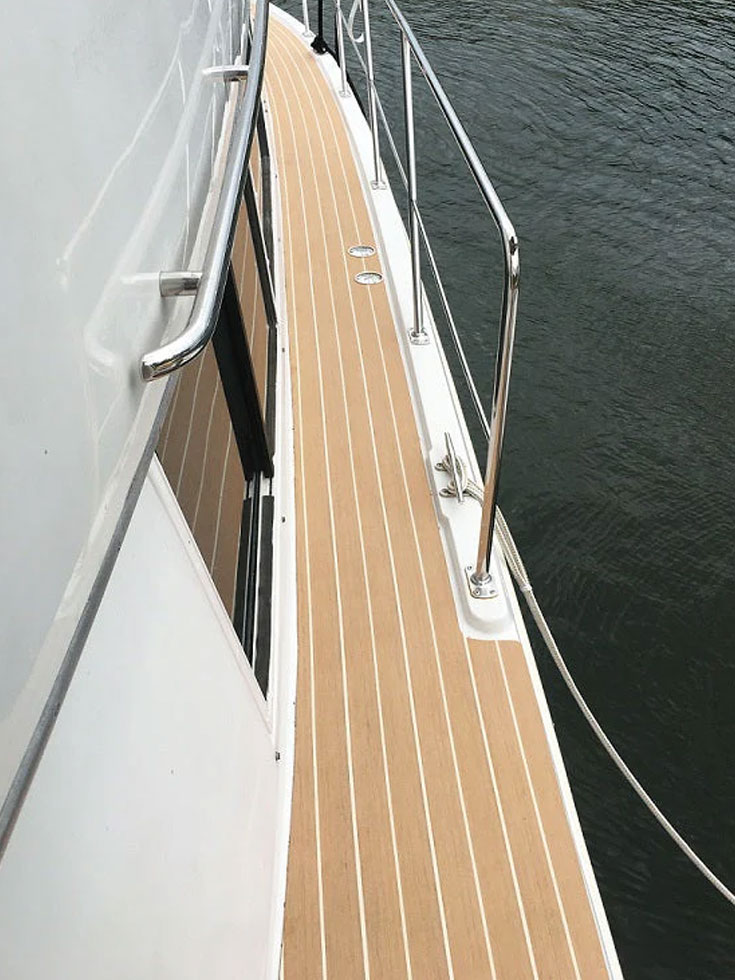 NUteack premium boat decking