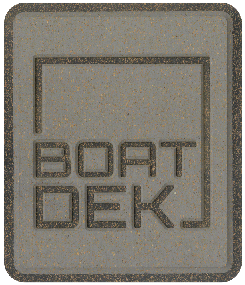 BoatDek Grey/Black Evercor