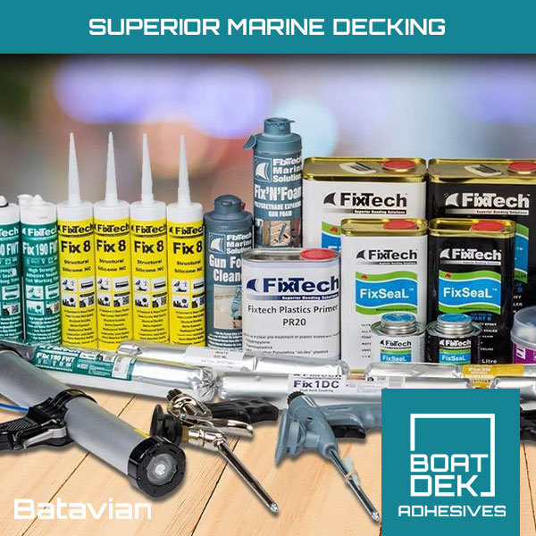 BOAT DEK ADHESIVES, GLUE FOR SUPERIOR MARINE DECKING