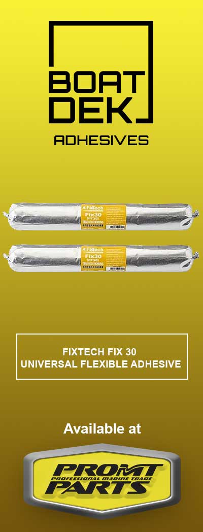 Fixtech Fix30 marine adhesive Boat Dek adhesives