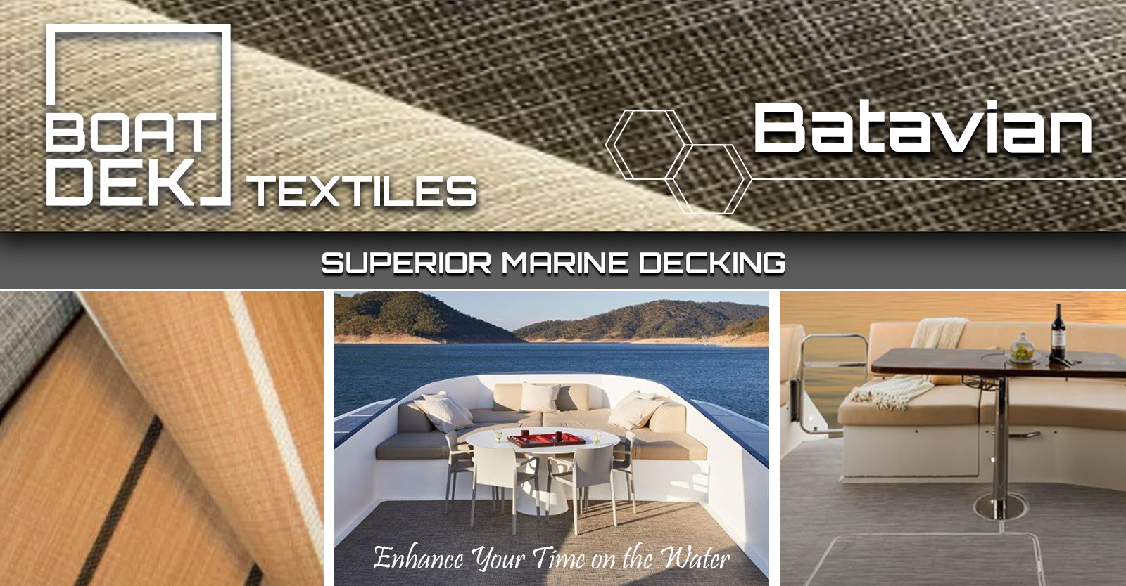 boat dek textiles batavian rubber, superior marine decking